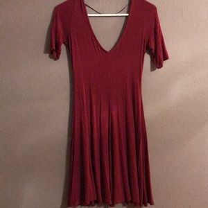 Maroon dress size small